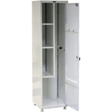 Шкаф медицинский одностворчатый для одежды, разборный - MD 11-50